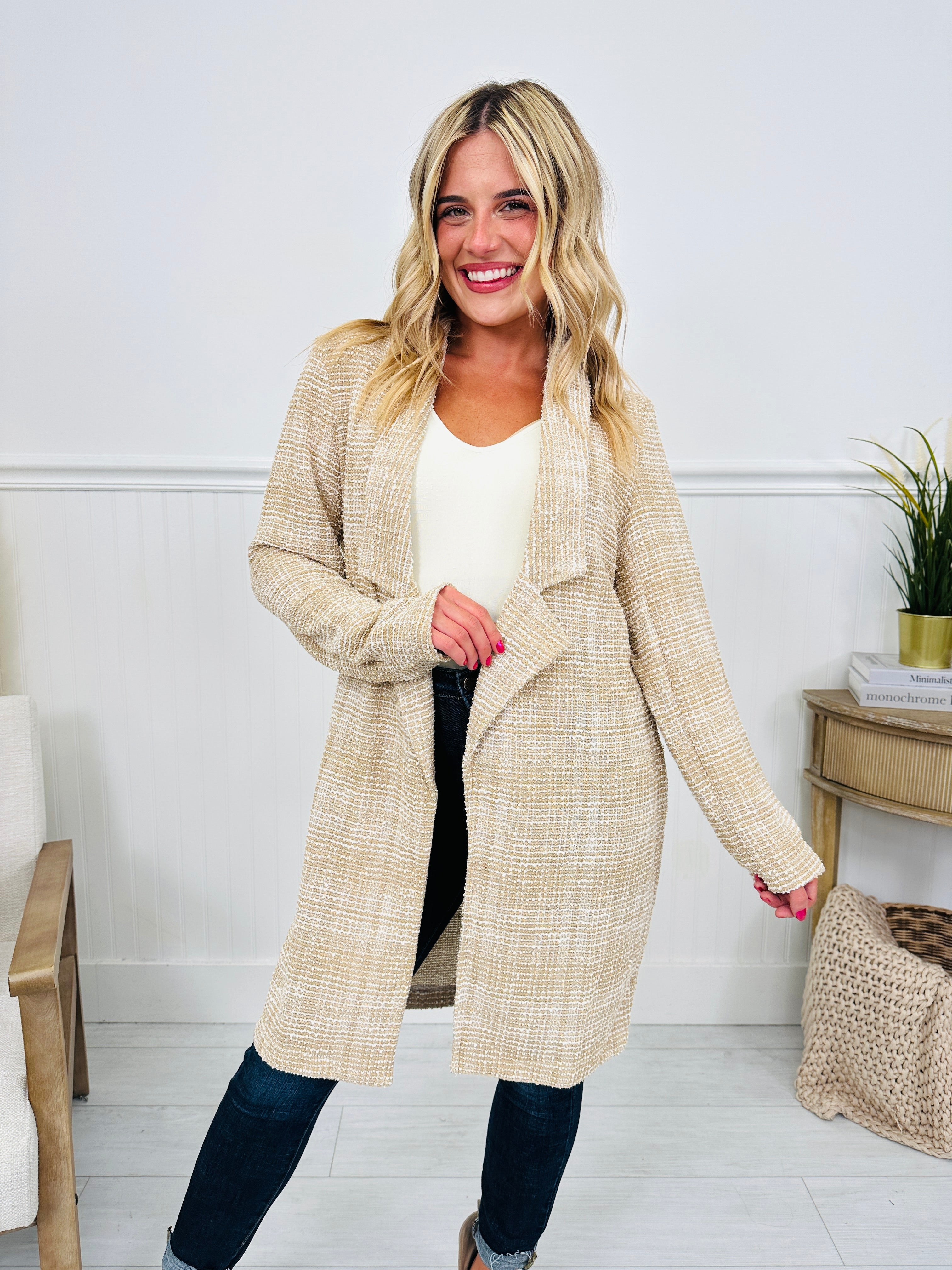 Layered In Trend Jacket- Multiple Colors!