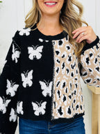 All Mixed Up Sweater in Black Multi