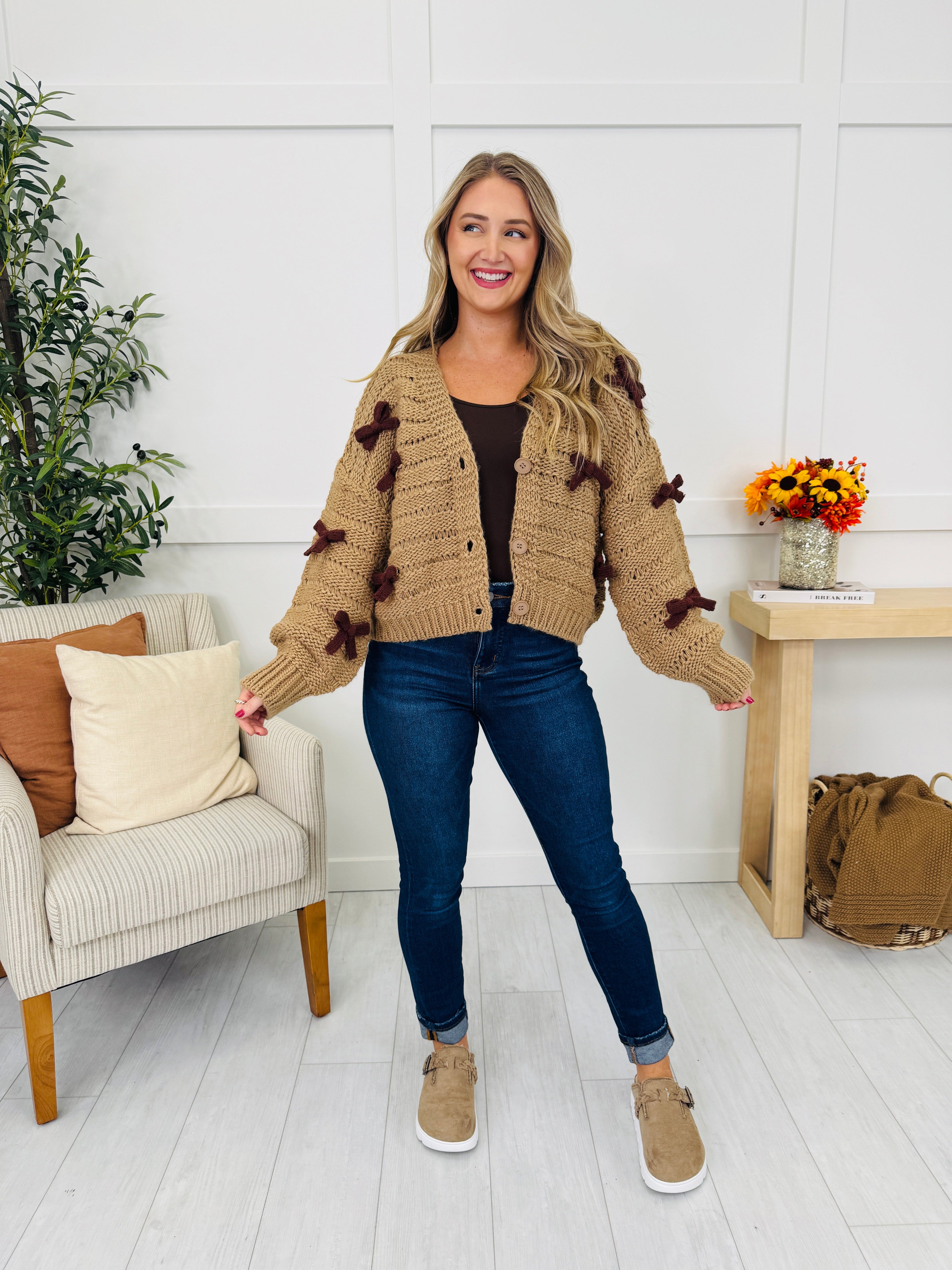 Tied Up With Charm Cardigan