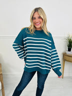 Falling For Stripes Sweater-Multiple Colors!