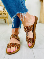 Dazzle Steps Sandals In Cognac