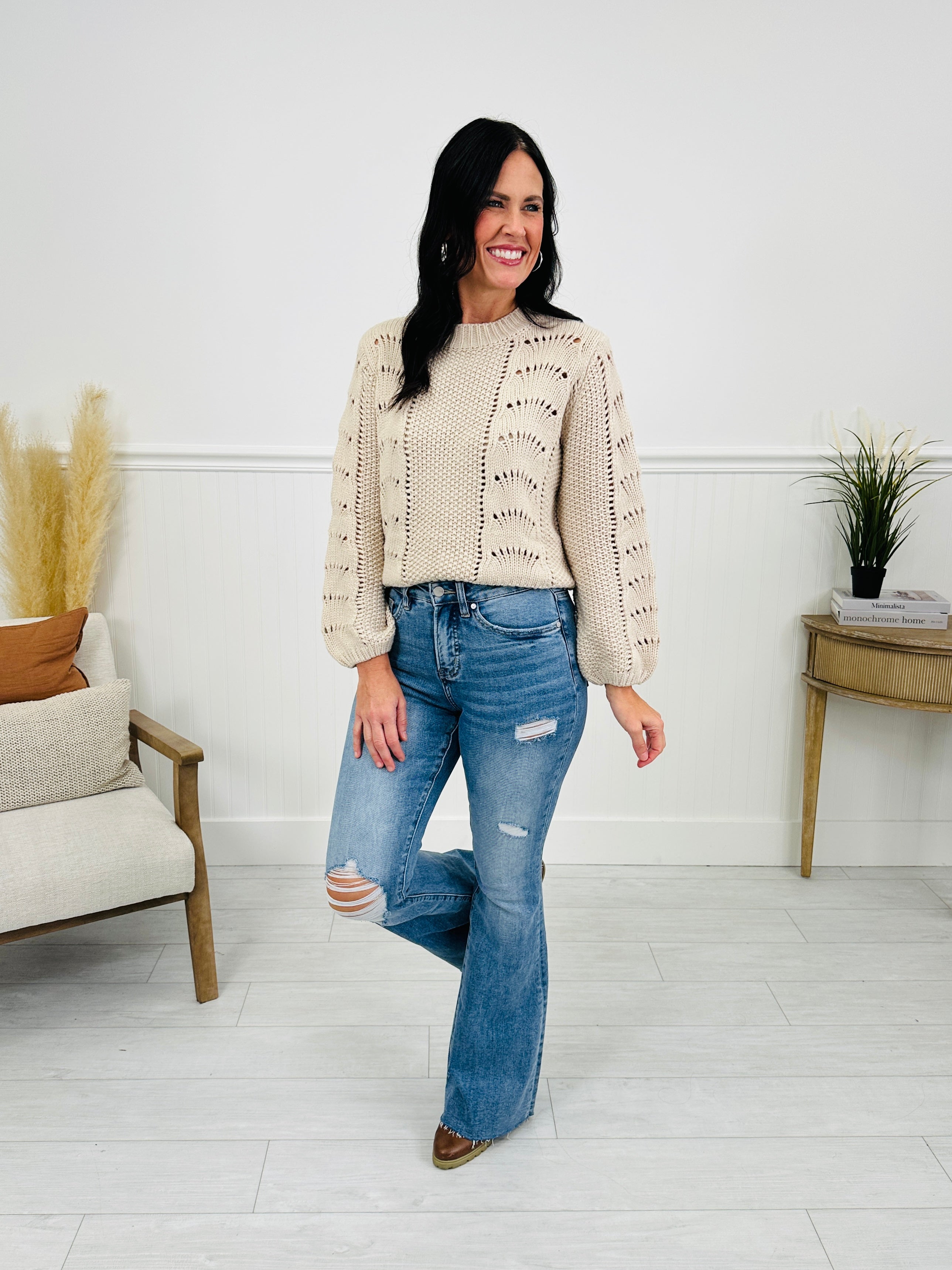 Fall For Flare Tummy Control Flare Jeans