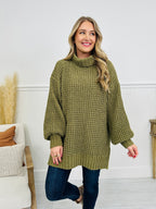 Cozy In Knit Sweater- Multiple Colors!