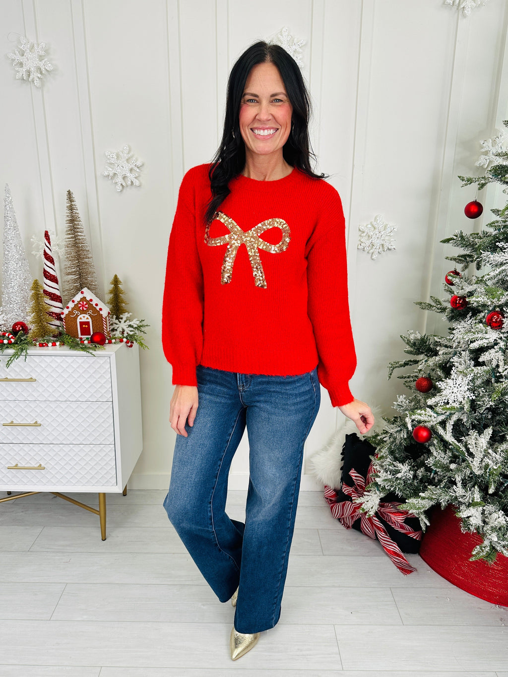 Wrapped With Sparkle Sweater- Multiple Colors!