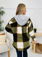 Cabin Whisper Shacket in Olive