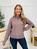 In The Still Of The Night Sweater in Cocoa