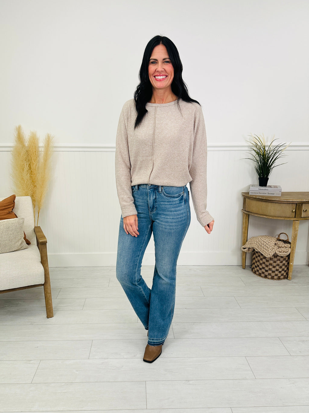 Judy Blue Shift In Seasons Tummy Control Slim Bootcut Jeans