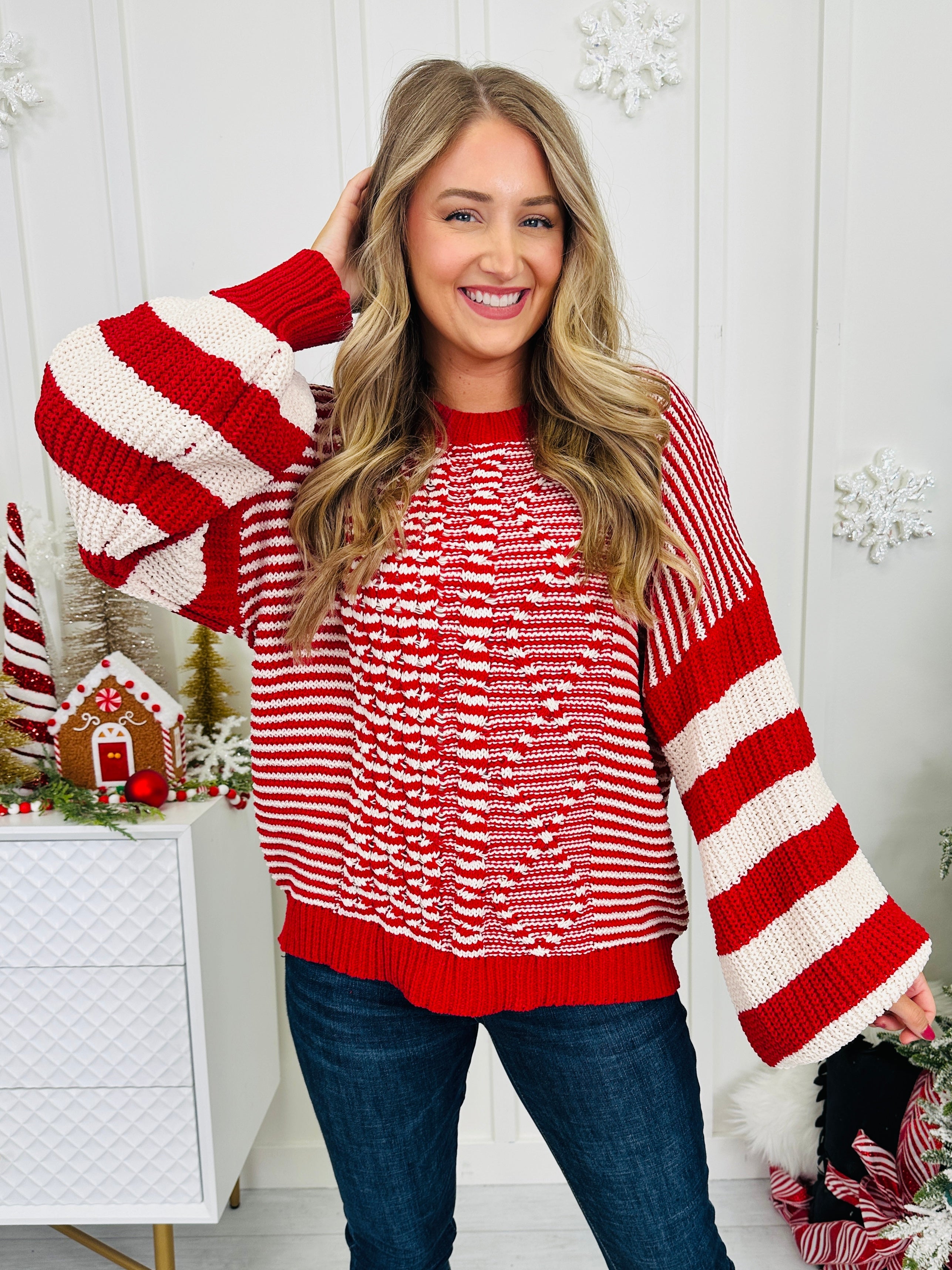 Peppermint Promise Sweater