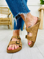 Buckled Style Sandals in Tan