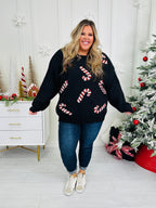 Candy Cane Cutie Sweater In Multiple Colors