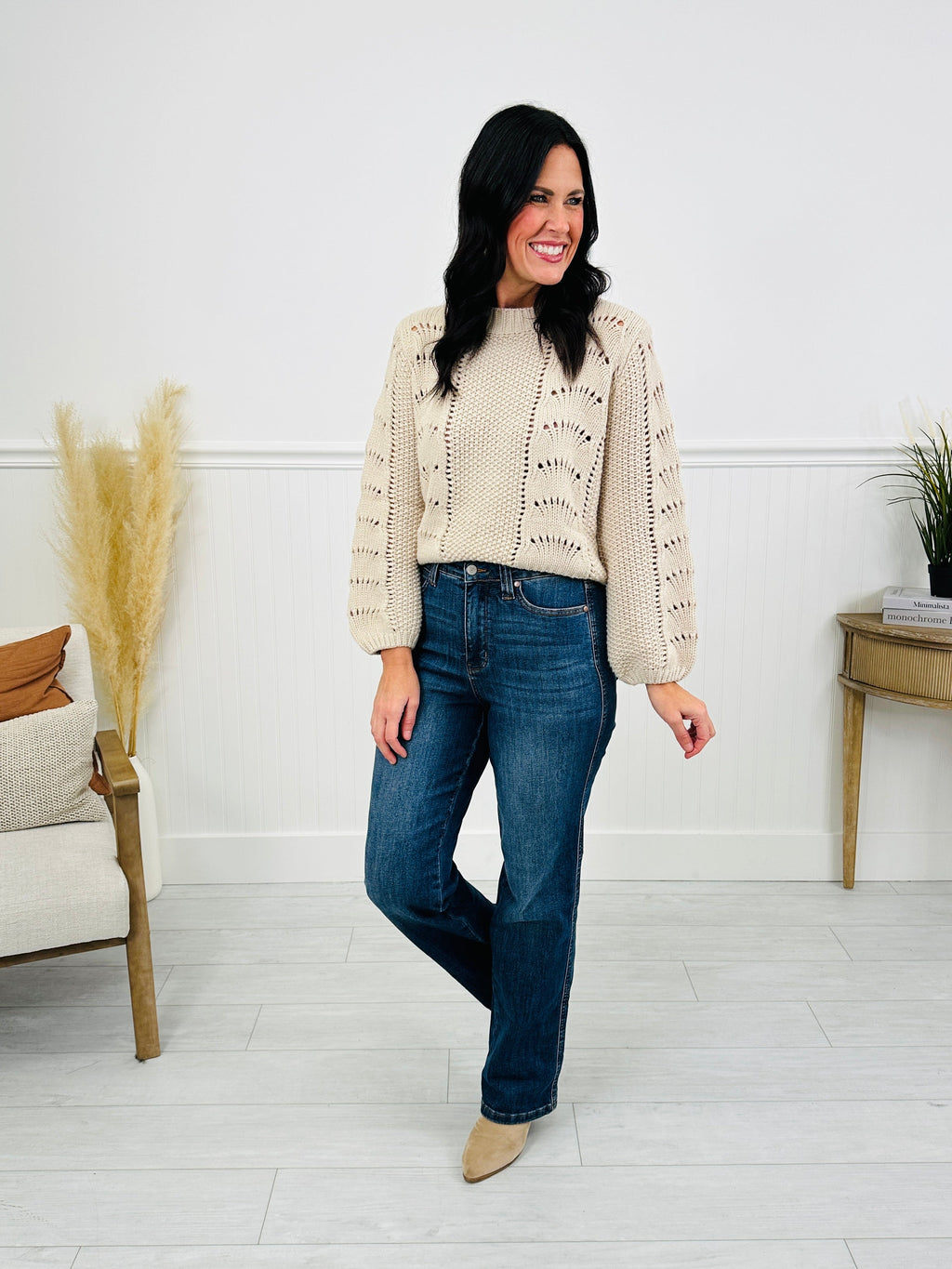 Judy Blue Complete Control Tummy Control Straight Jeans