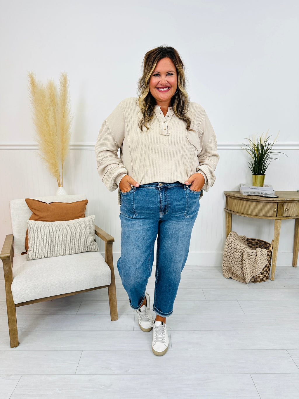 Judy Blue Be Better Barrel Jeans