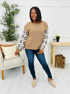 Threaded Secrets Sweater in Choco Almond Multi