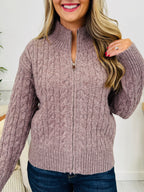 In The Still Of The Night Sweater in Cocoa