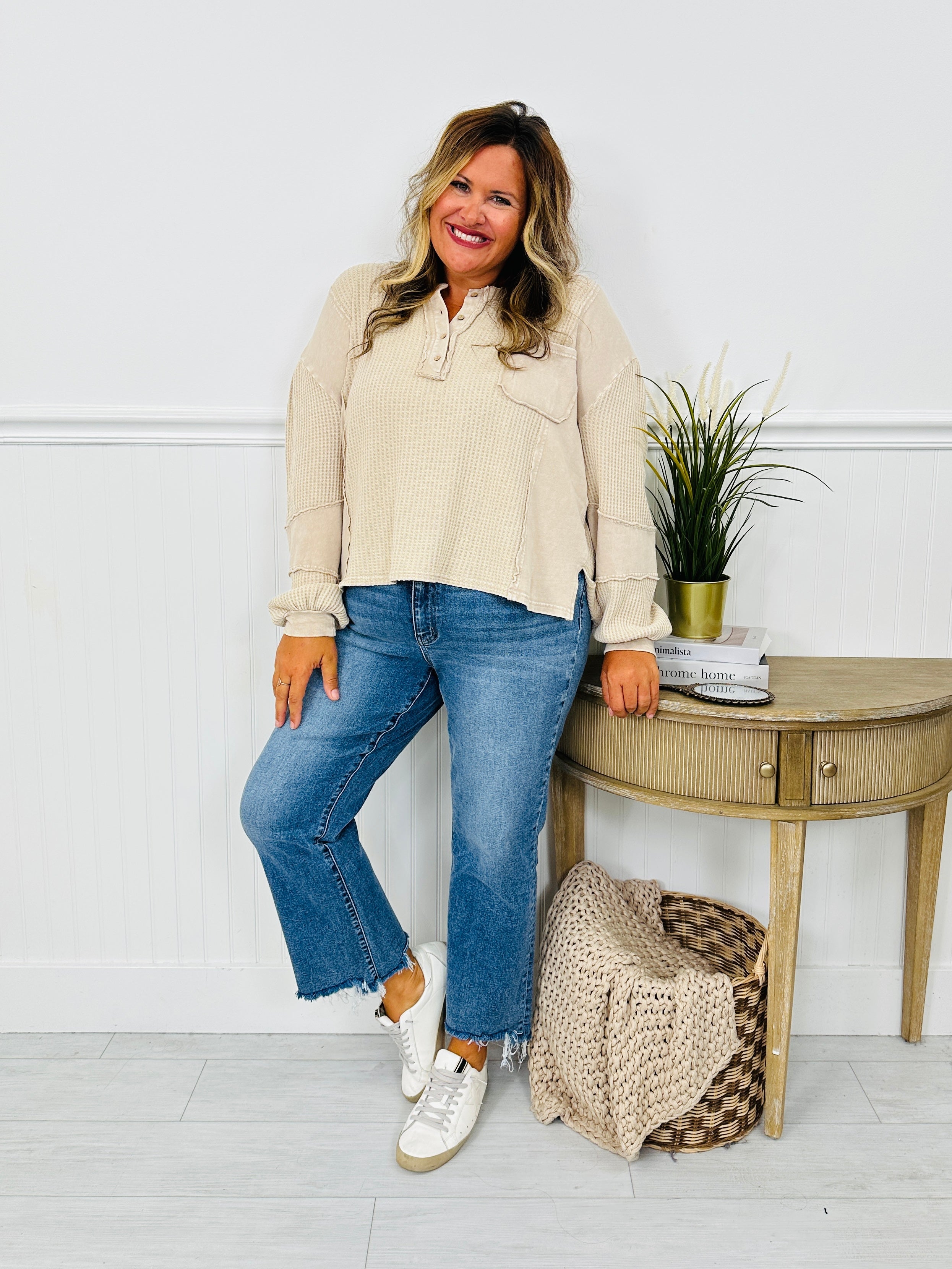 Come Out On Top Cropped Jeans