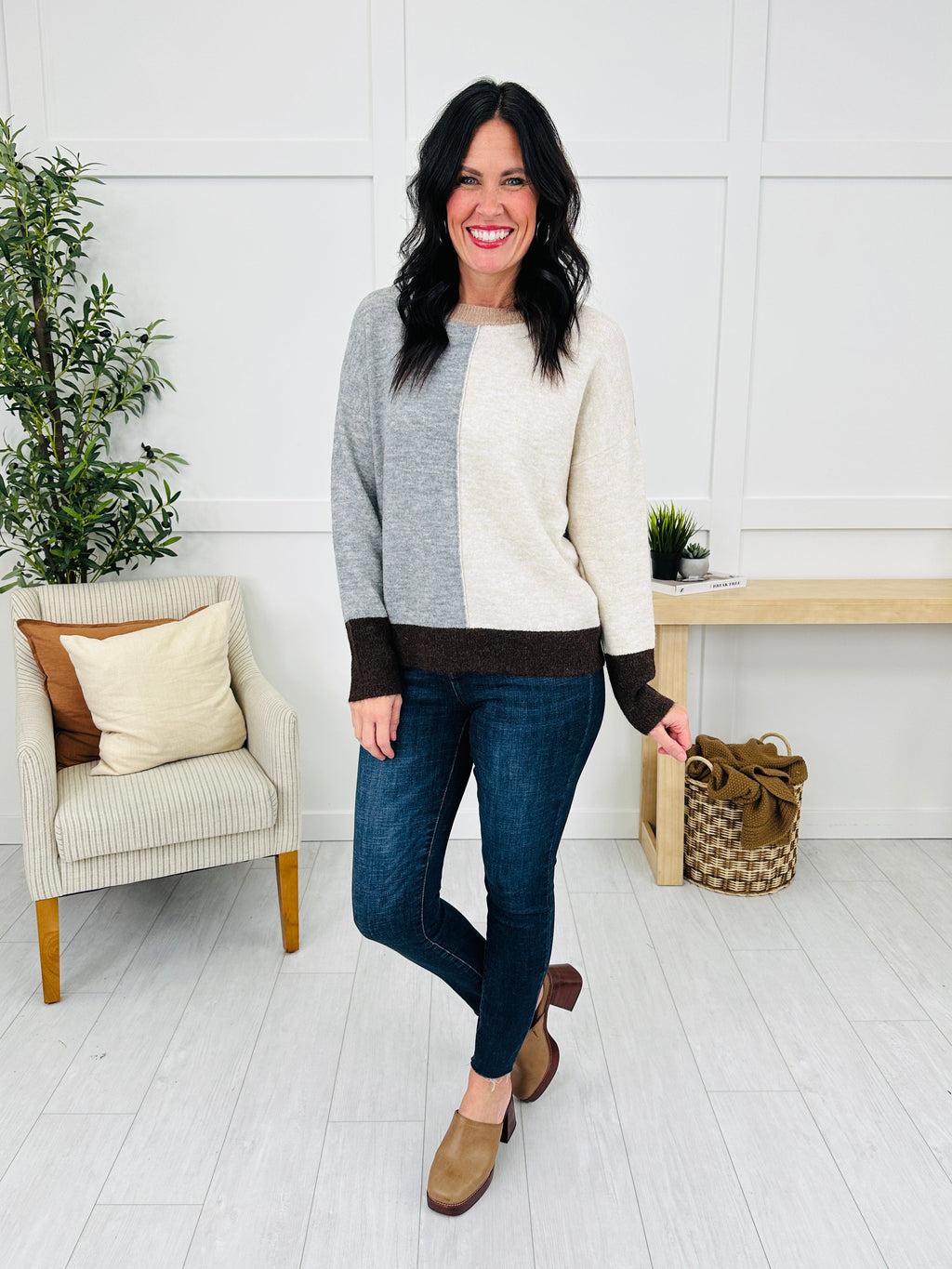 Block And Bold Sweater