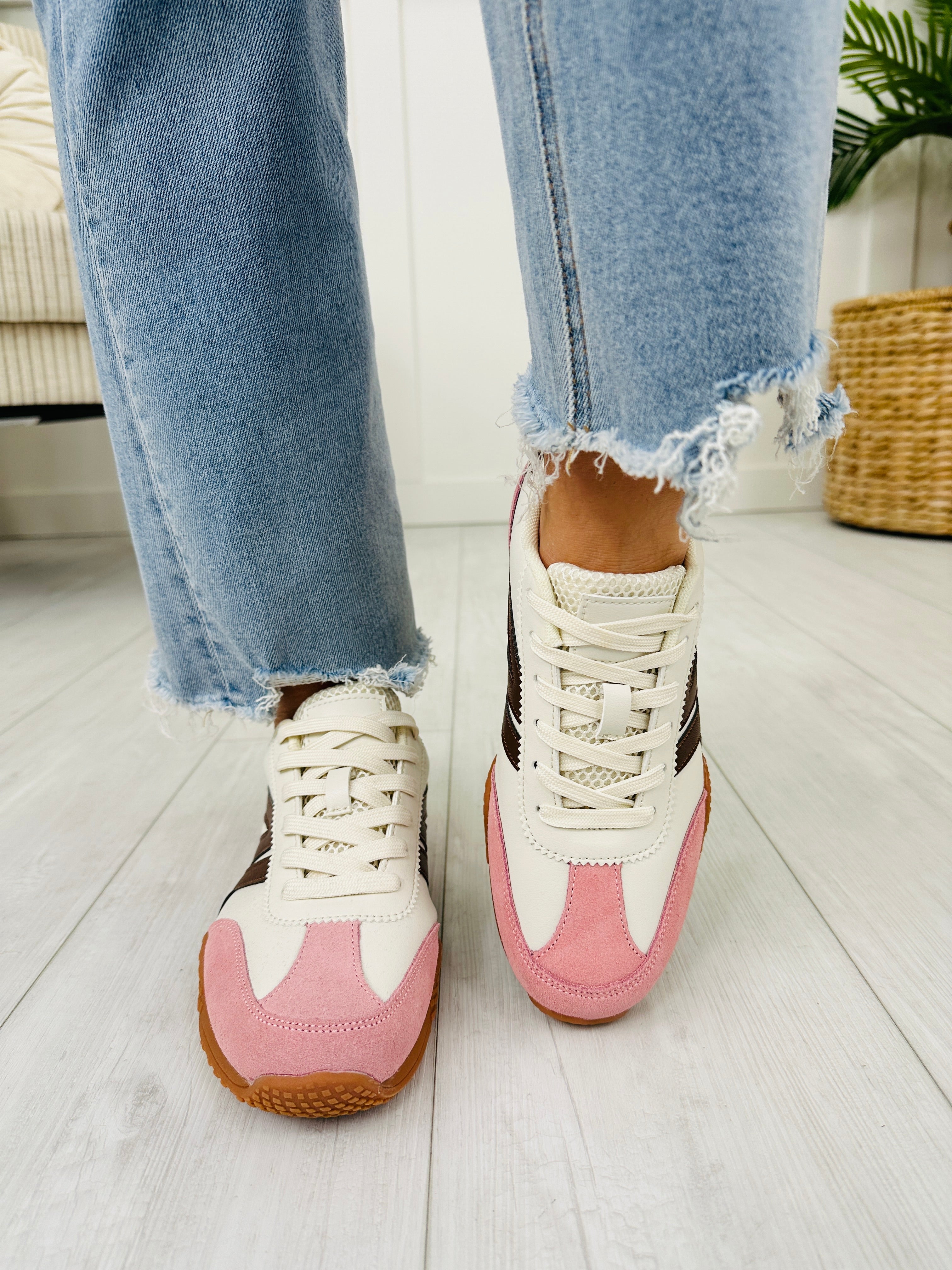 Fast Lane Flair Sneakers In Pink