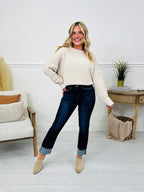 Straight Into Fall Tummy Control Straight Ankle Jeans