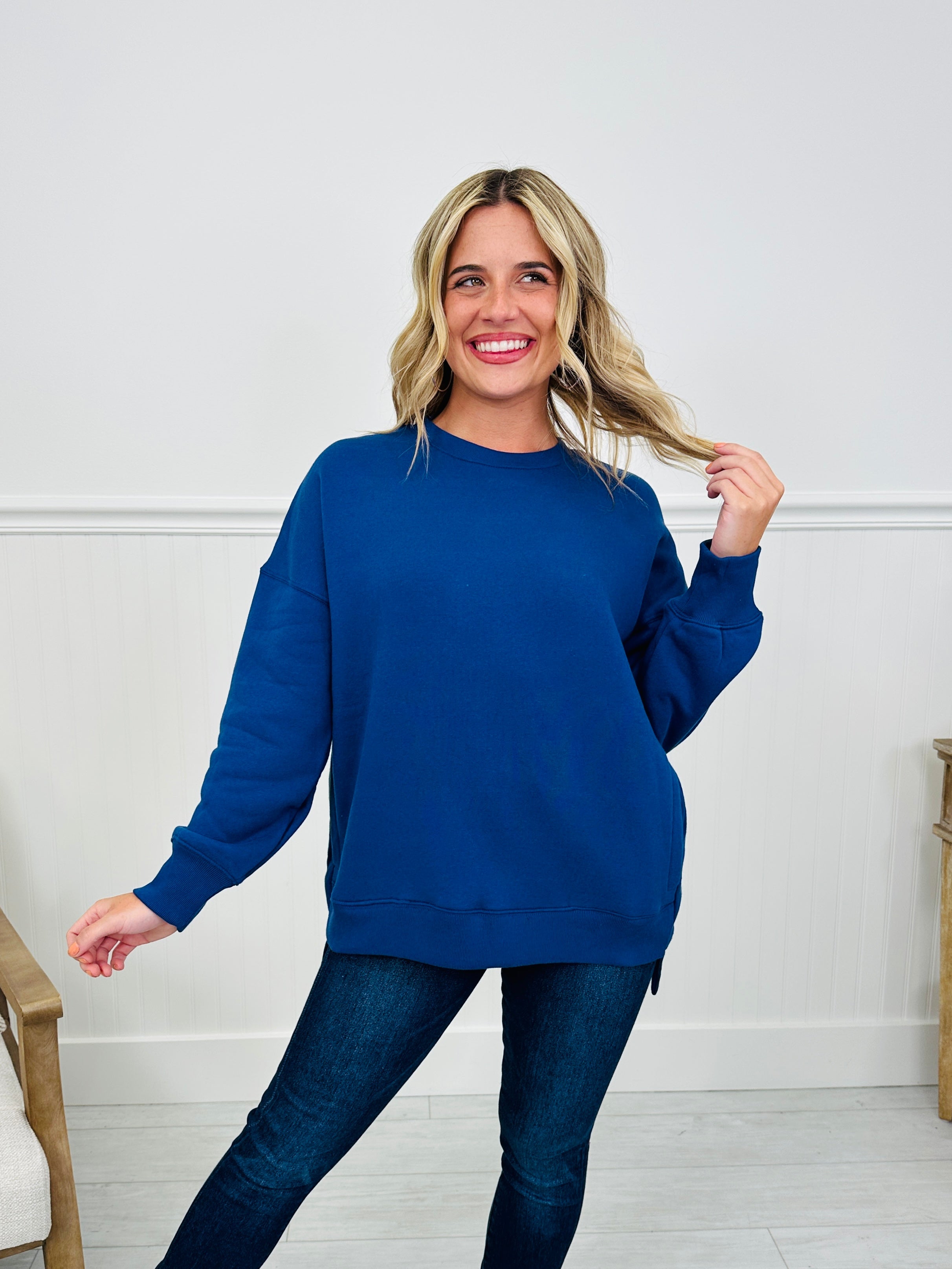 Cozy Intentions Pullover- Multiple Colors!