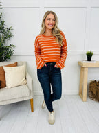 Every Other Beat Sweater in Pumpkin