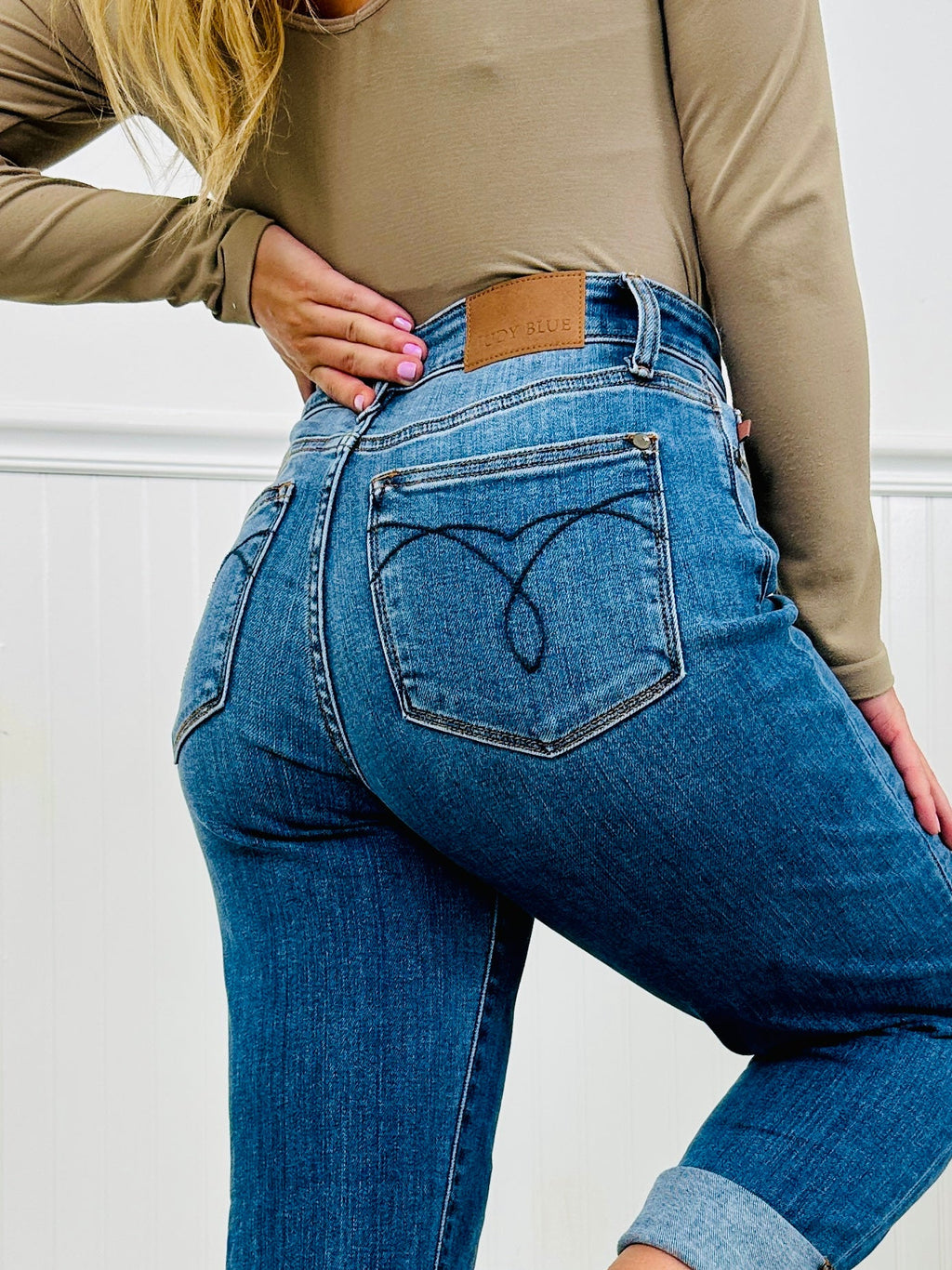 Judy Blue Through It All Boyfriend Jeans