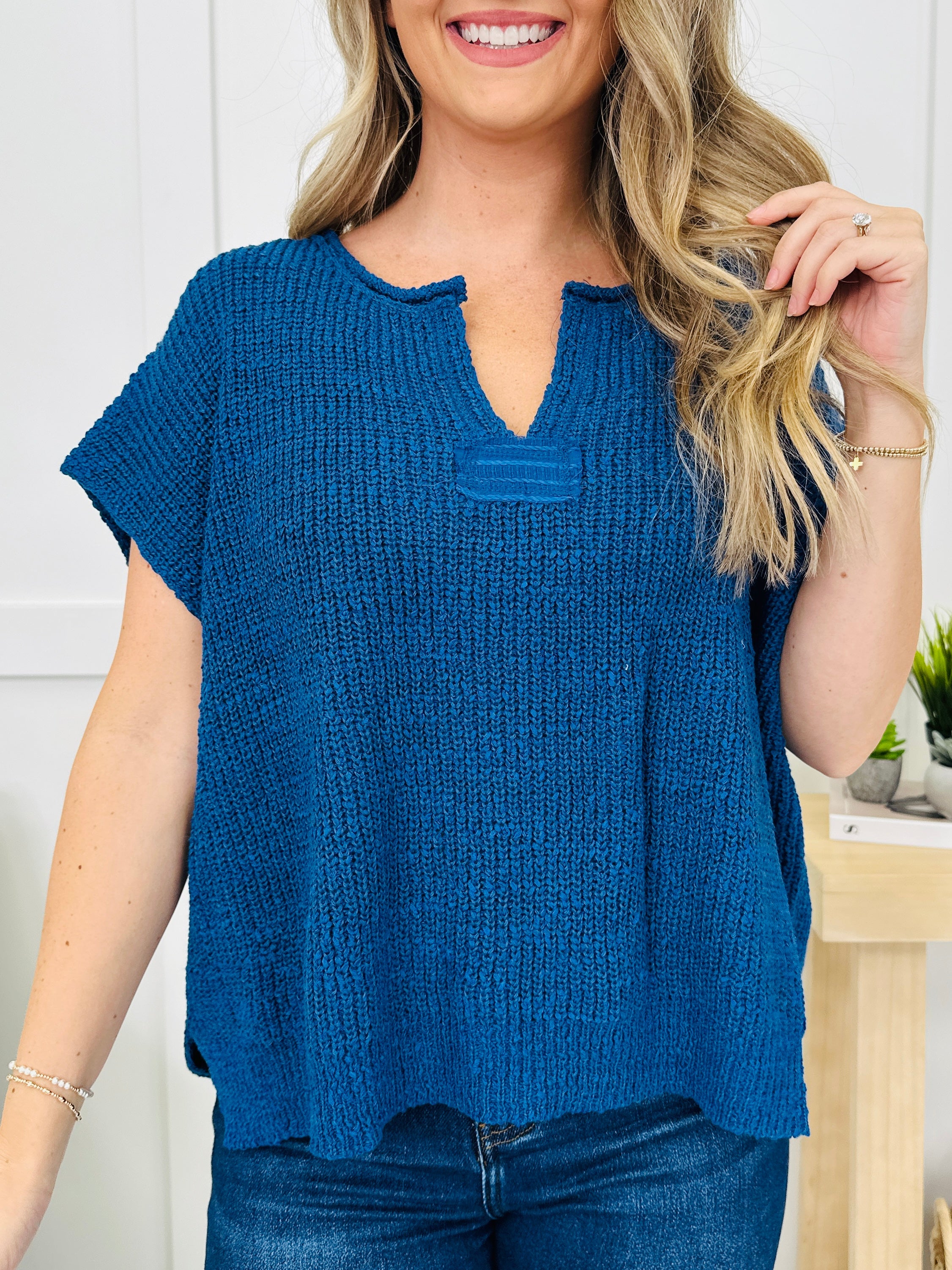 Unraveled Charm Sweater- Multiple Colors!