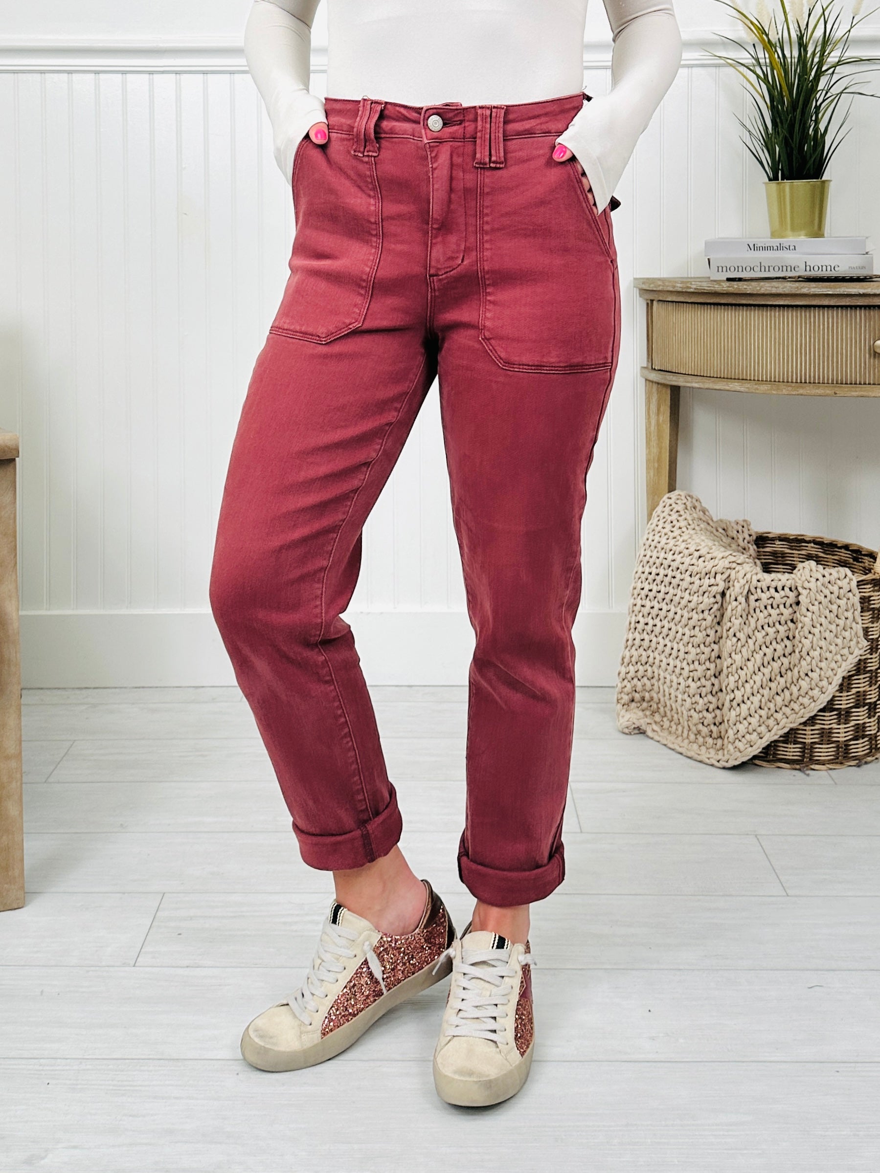 Judy Blue Wine Down Weekender Jeans