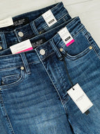 Judy Blue Be In Control Tummy Control Straight Jeans in Regular and Petite