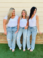 Judy Blue The Perfect Date Straight Jeans