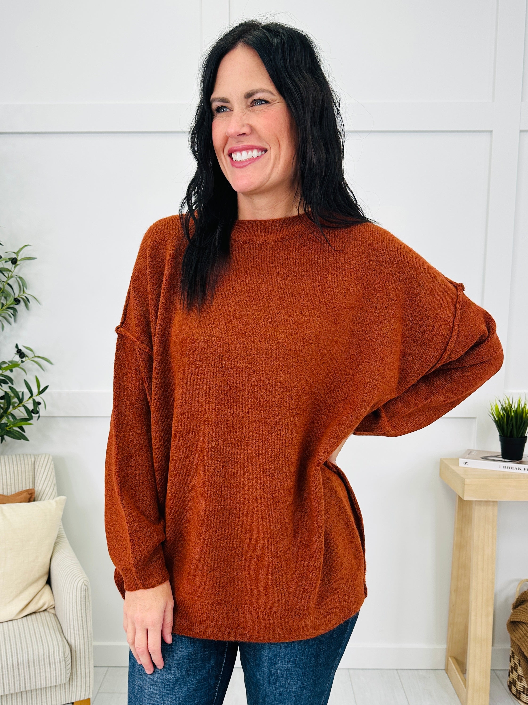 Simple Things Sweater- Multiple Colors!