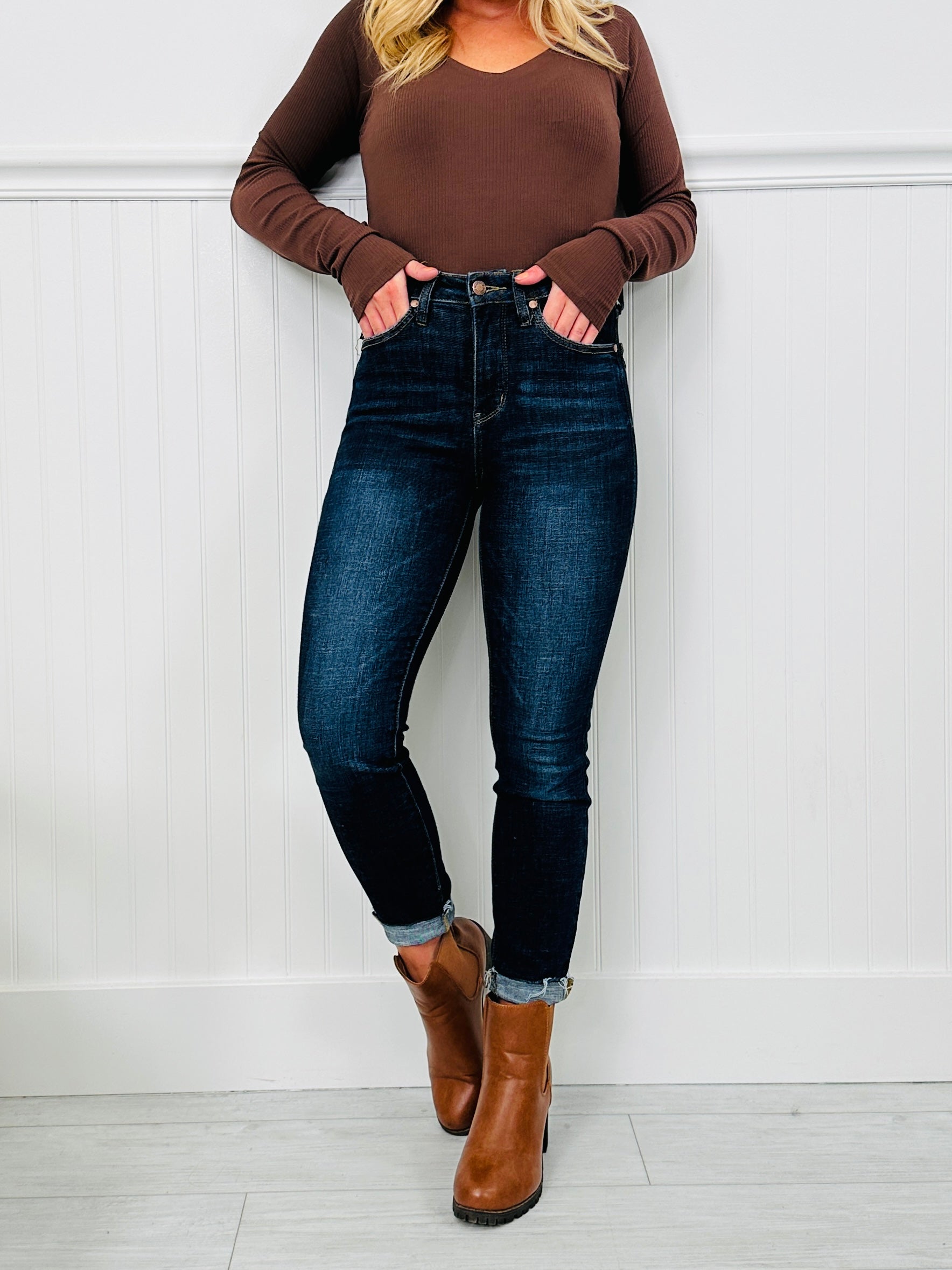 Judy Blue The Trifecta Tummy Control And Butt Lifting Skinny Jeans