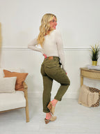 Judy Blue Olive You Weekender Jeans