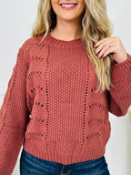 Tangled In You Sweater- Multiple Colors!