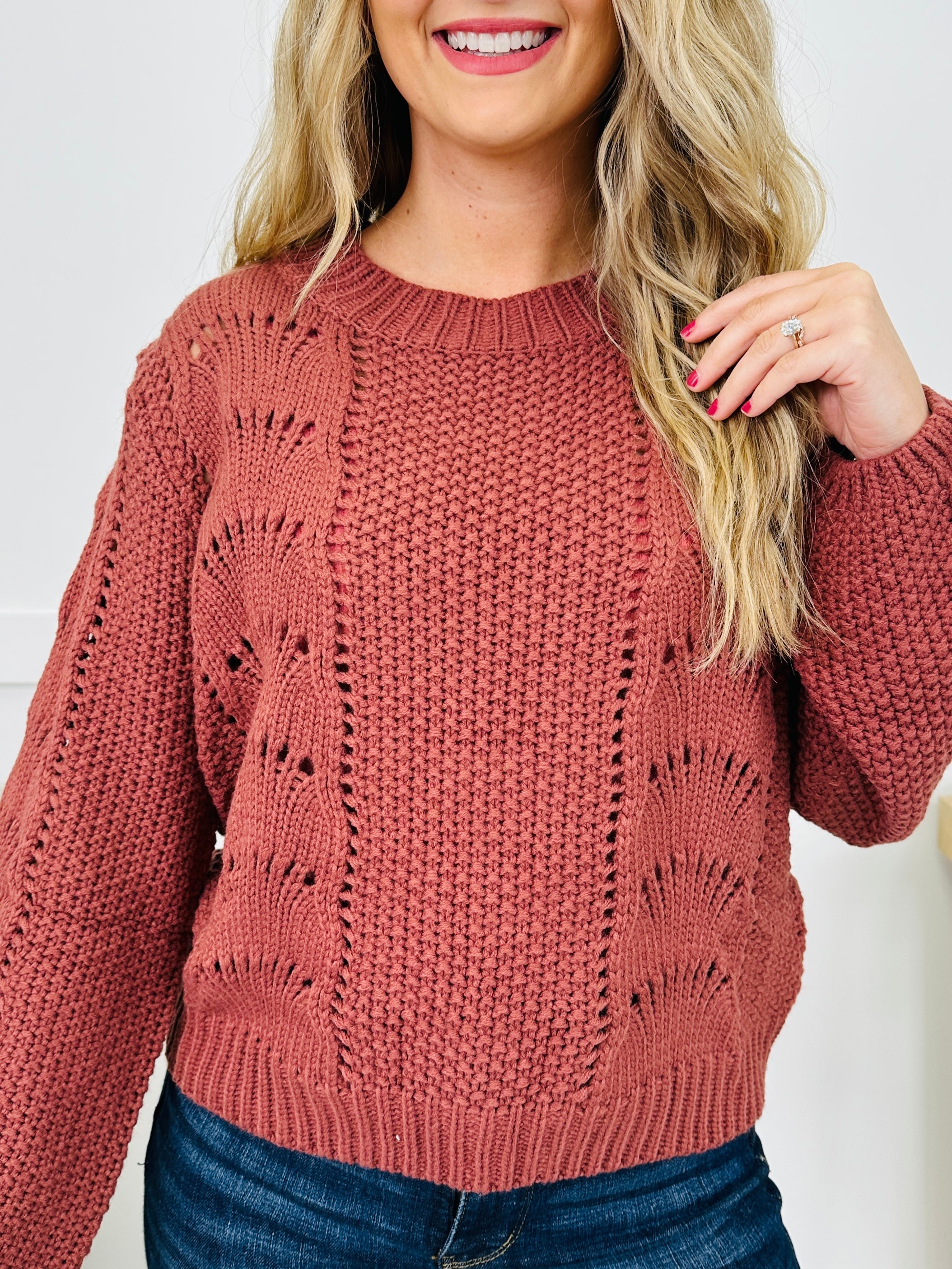 Tangled In You Sweater- Multiple Colors!