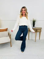 Judy Blue Feeling Glamorous Sparkle Flare Jeans