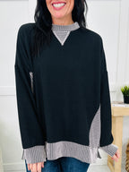 Ribbed Radiance Sweater