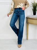 Judy Blue Complete Control Tummy Control Straight Jeans