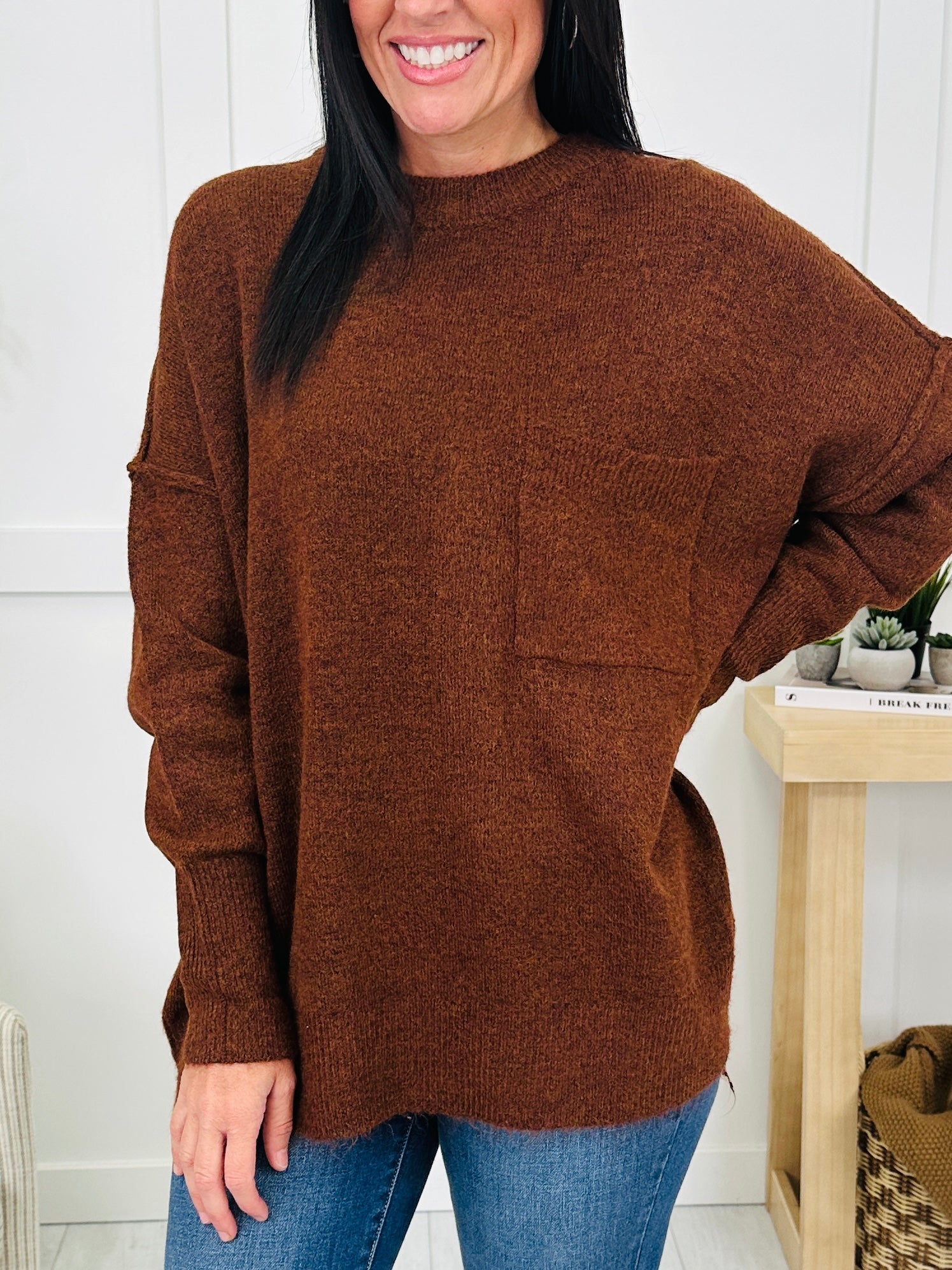 Stayed In Layers Sweater- Multiple Colors!