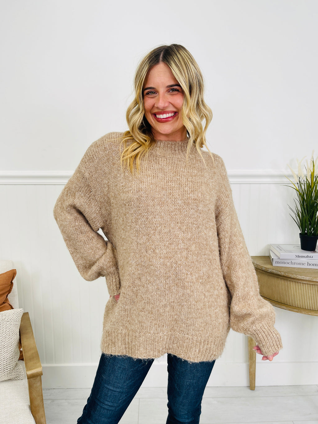 Cozy Moments Sweater in Two Colors