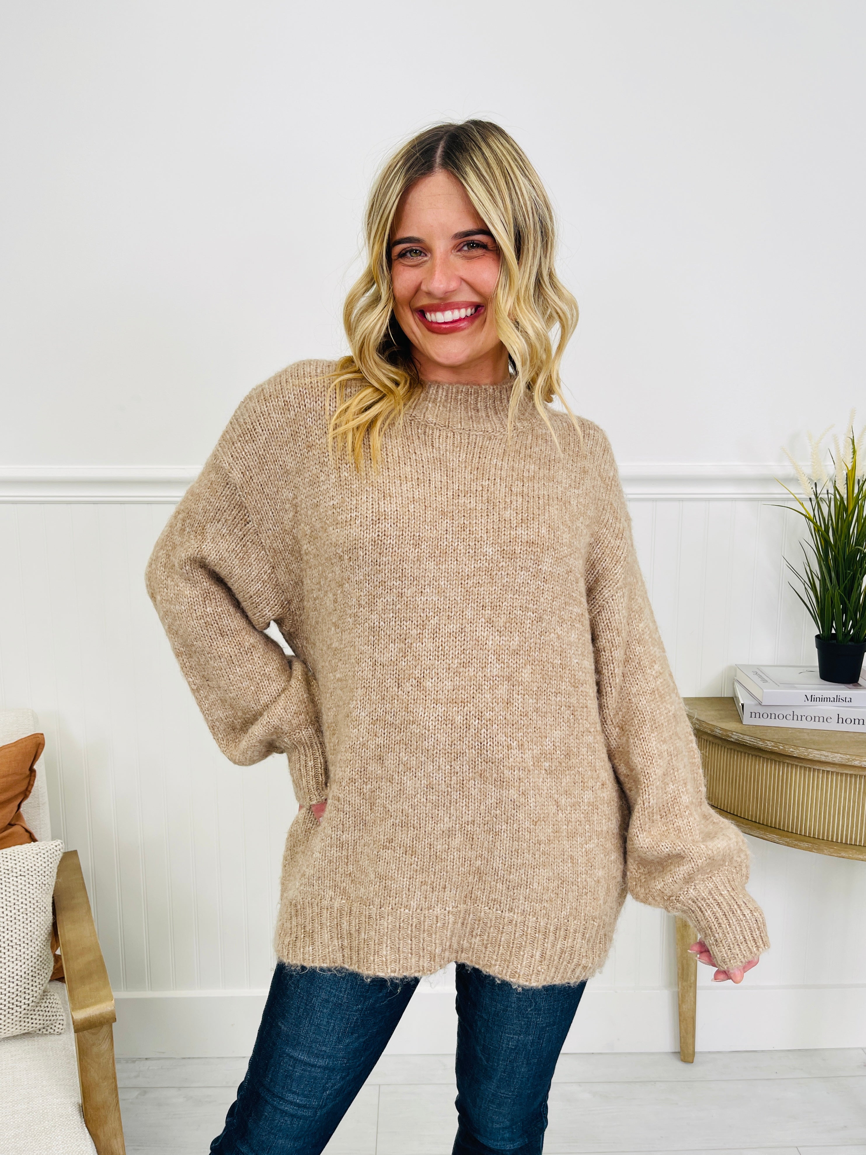 Cozy Moments Sweater in Two Colors