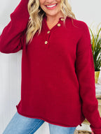Reset Button Sweater- Multiple Colors!