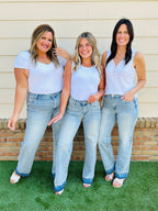 Judy Blue Release Your Inhibitions Wide Leg Jeans