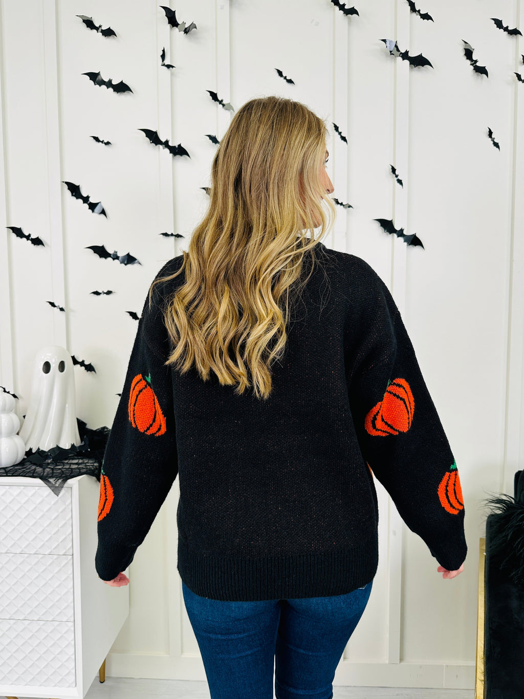 Pumpkin Nightfall Sweater- Multiple Colors!