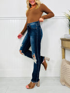 Judy Blue On Top Of The Trend Straight Jeans