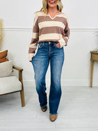Fray All Day Tummy Control Straight Jeans