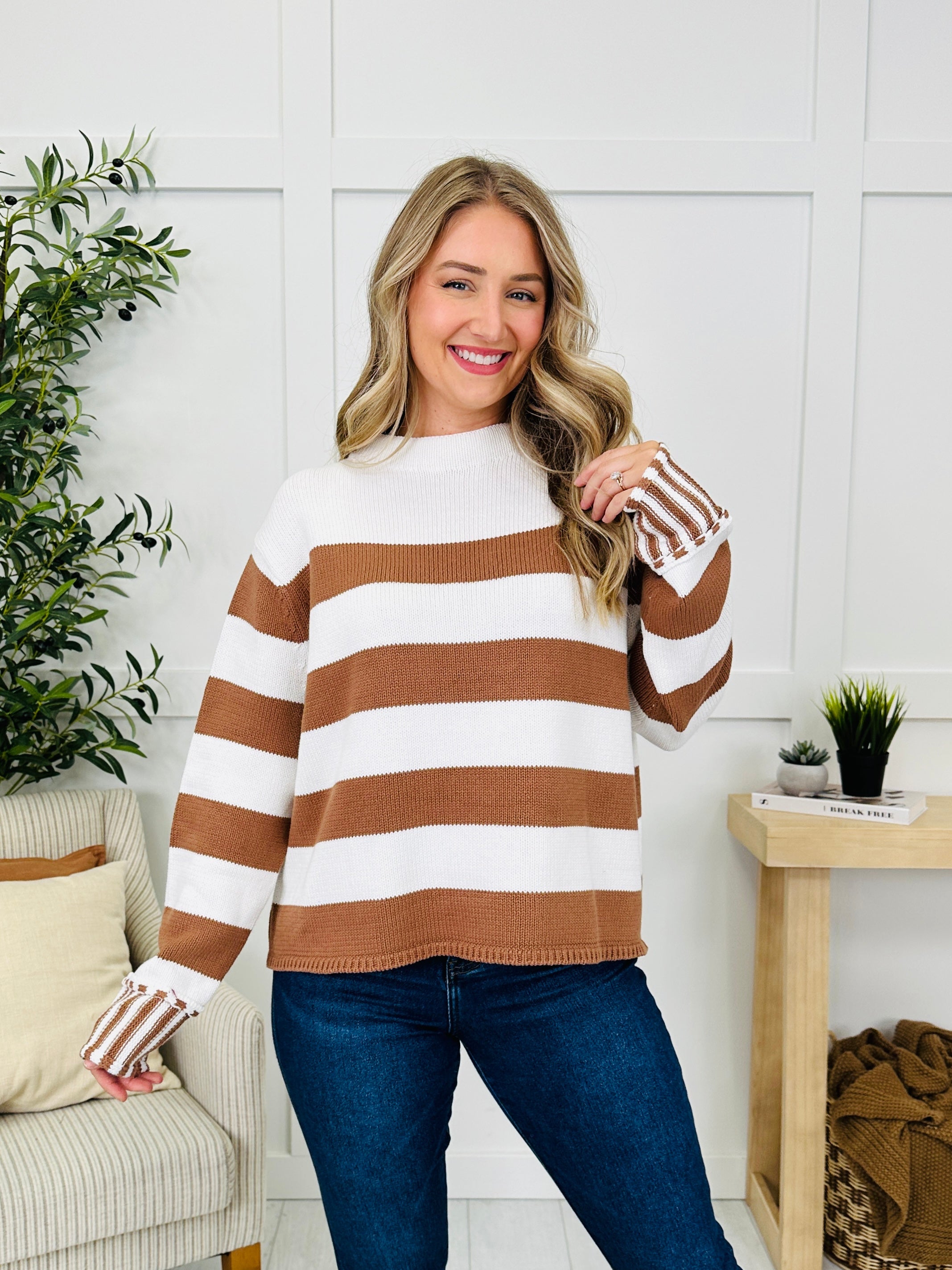 Pattern Of You Sweater- Multiple Colors!
