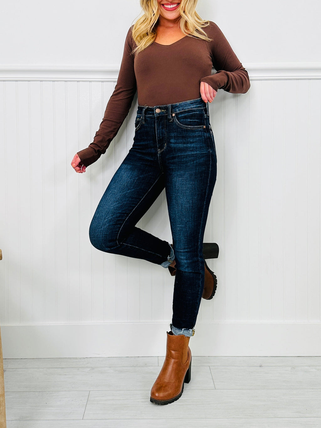 Judy Blue The Trifecta Tummy Control And Butt Lifting Skinny Jeans