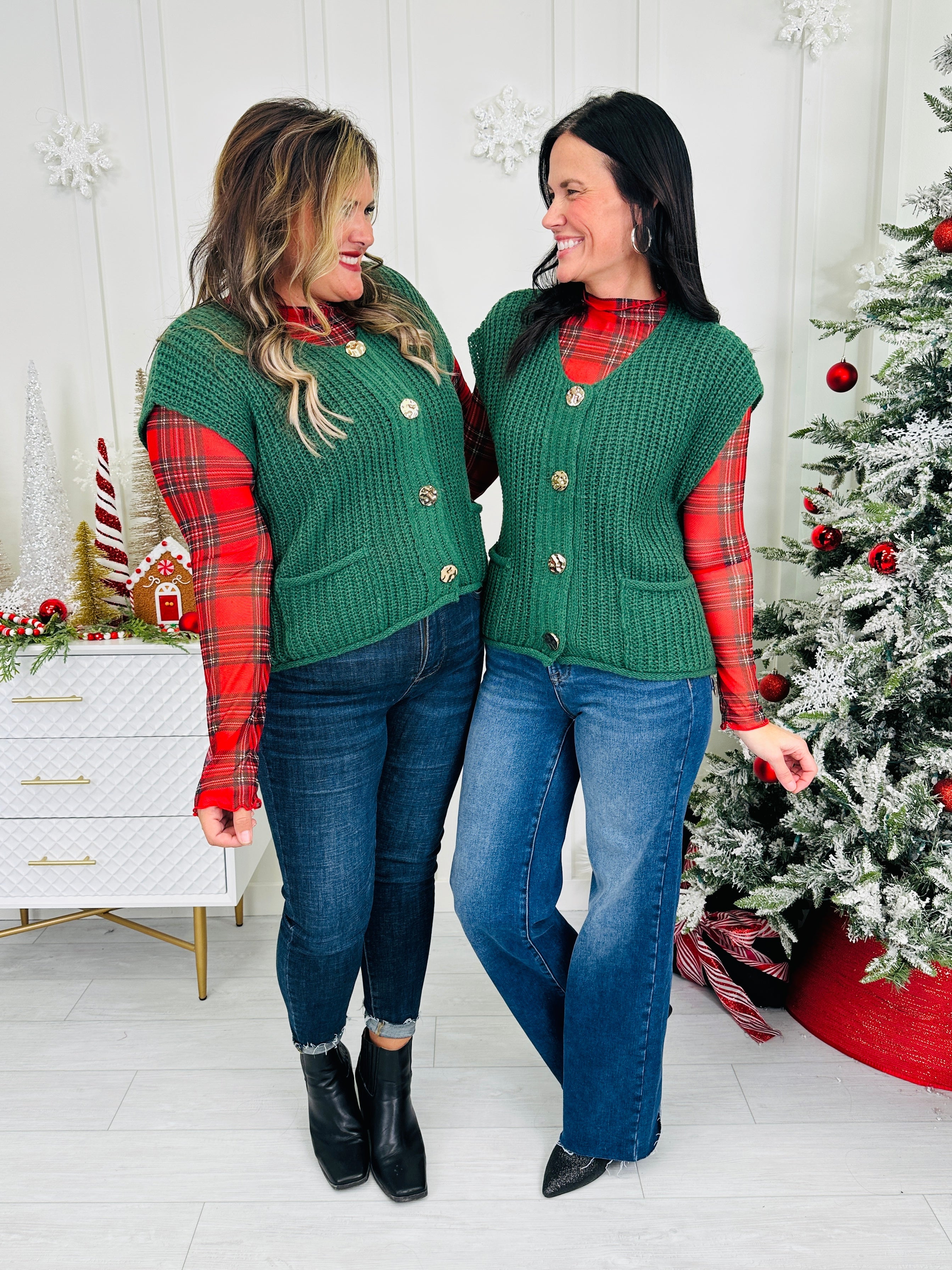 Knit Together Vest- Multiple Colors!