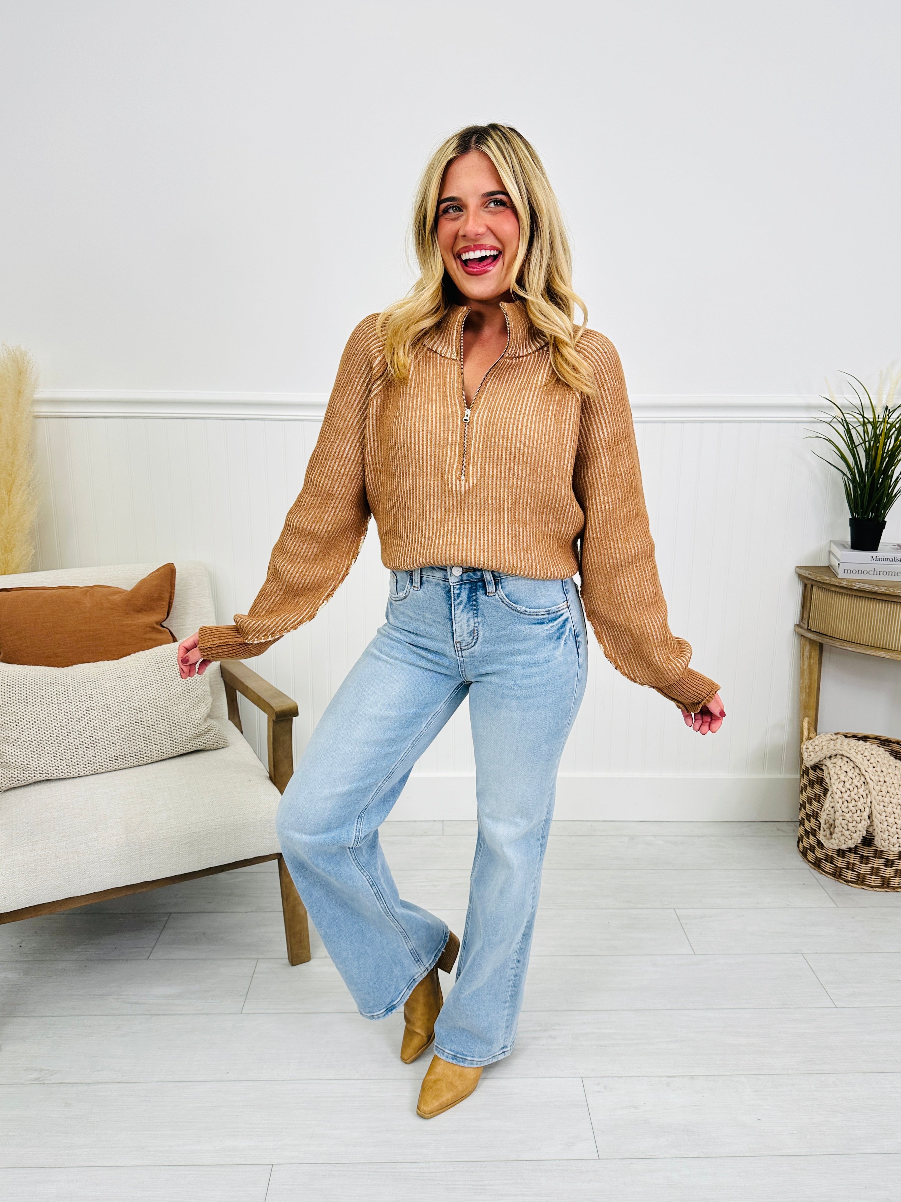 Your Best Side Wide Leg Tummy Control Jeans in Multiple Inseams