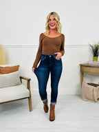 All In The Details Tummy Control Cuffed Skinny Jeans